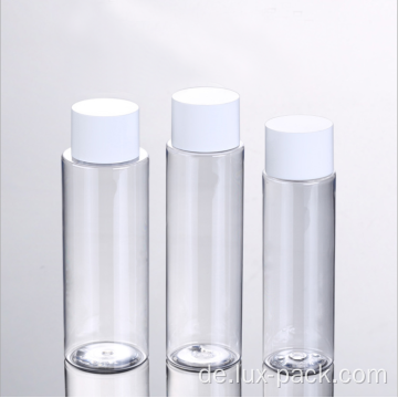 Leere Flaschenbehälterkappe für Shampoo Haustier Plastik